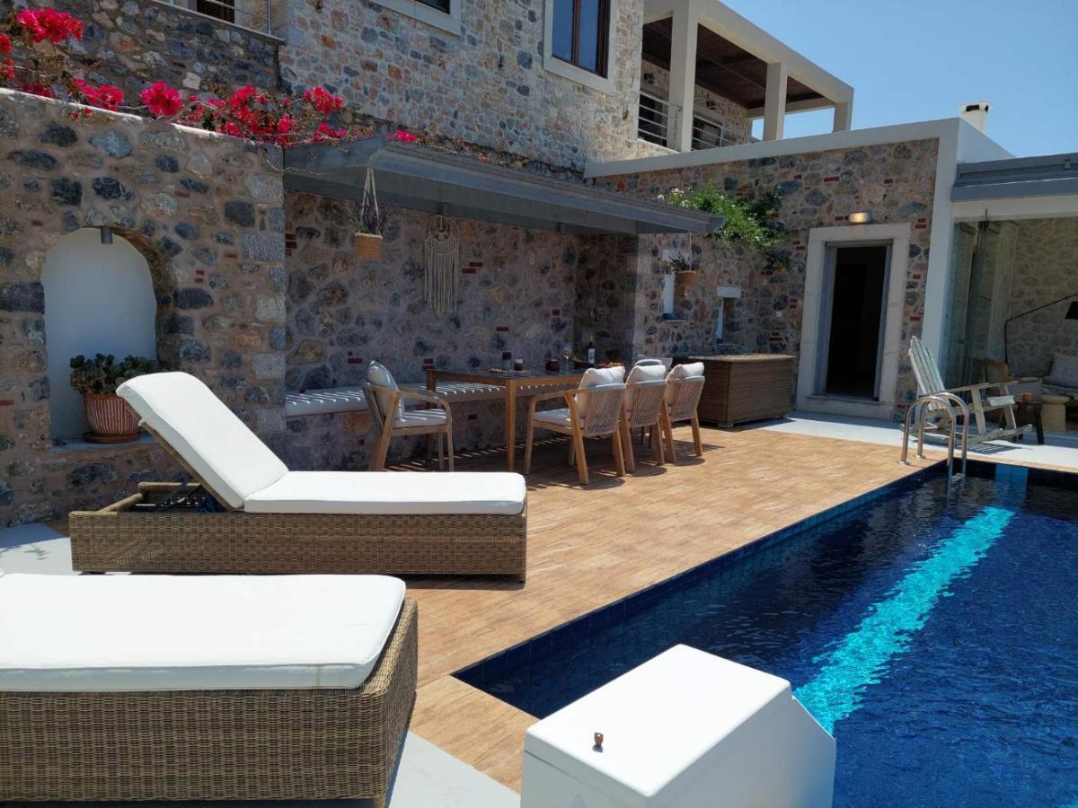 Villa Kairos- Aegean Sea มาซูรี ภายนอก รูปภาพ