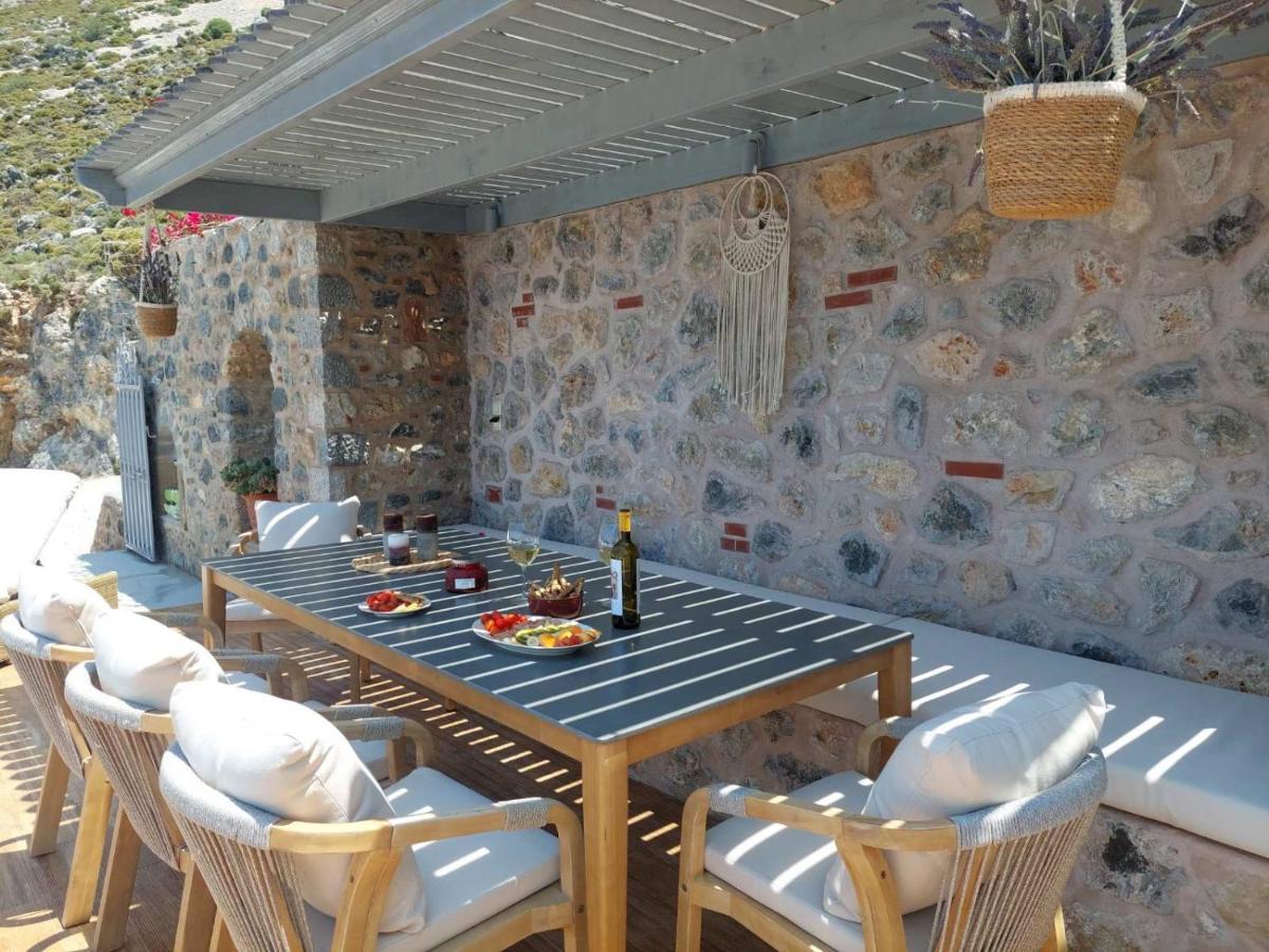 Villa Kairos- Aegean Sea มาซูรี ภายนอก รูปภาพ